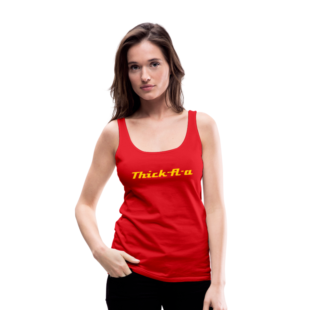 Thick-fl-a Premium Tank Top - red