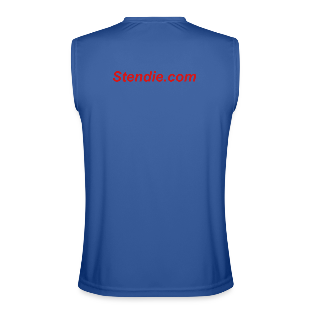 Stendie's 300ZX Men’s Performance Sleeveless Shirt - royal blue