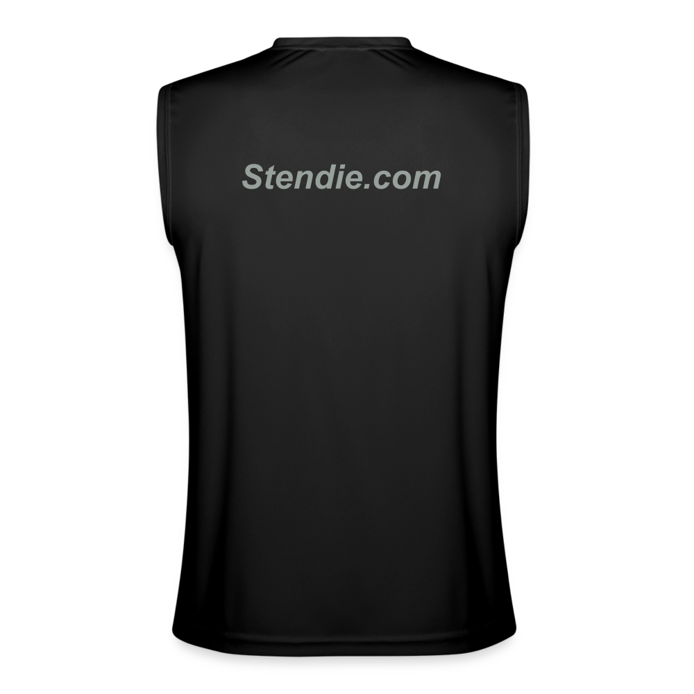 Stendie's Wagoneer Men’s Performance Sleeveless Shirt - black
