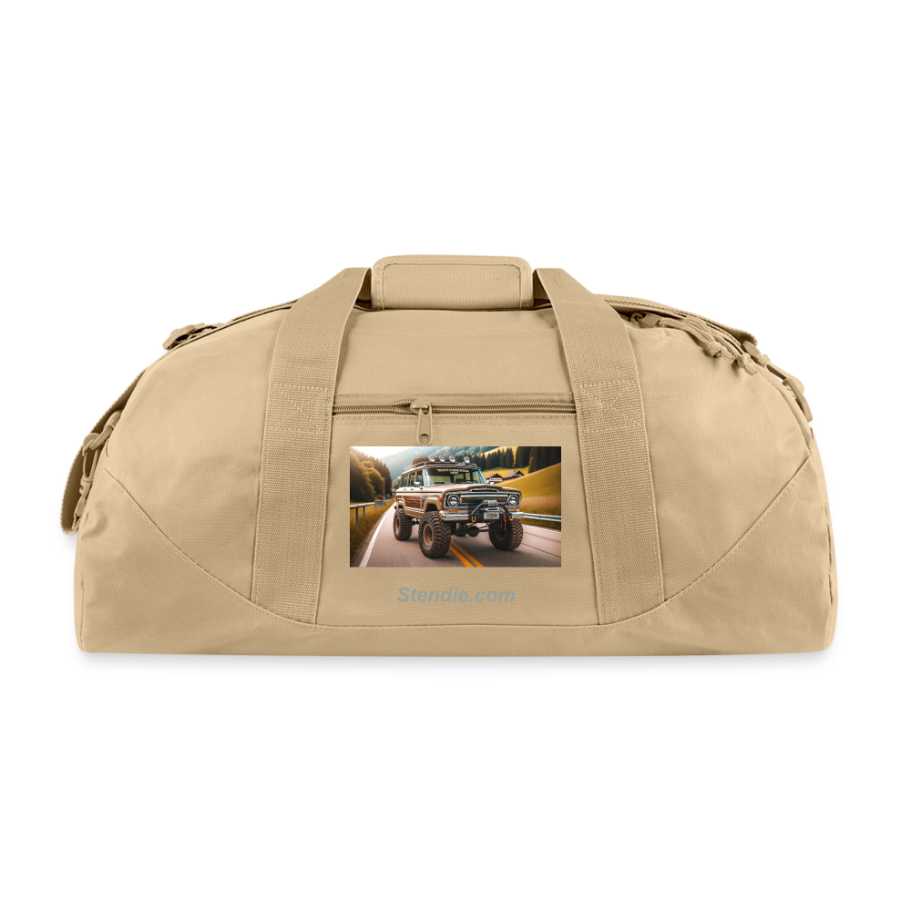 Full size Jeeps Duffel Bag - beige