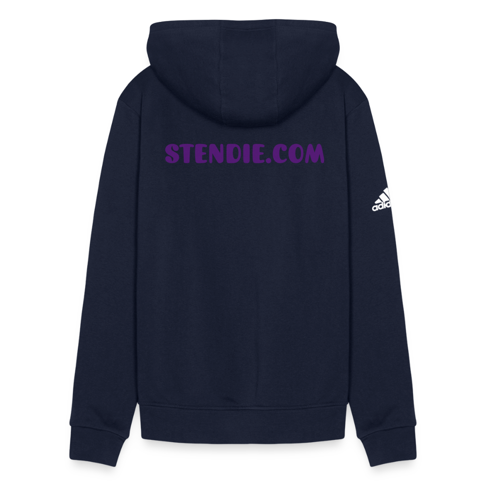 Saturated Stenide Adidas Hoodie - french navy
