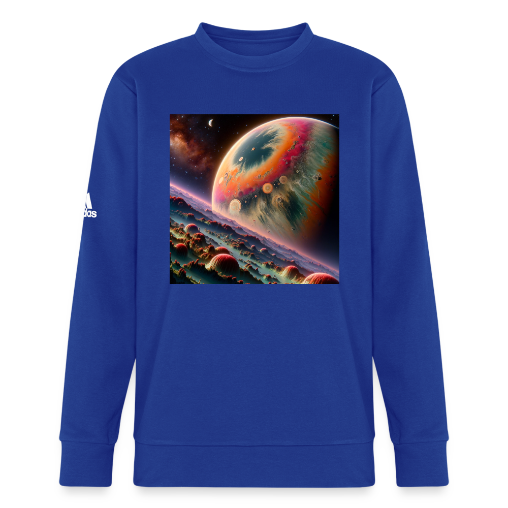 Stendie Planet Adidas Crewneck Sweatshirt - royal blue