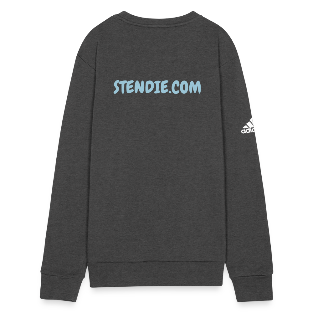 Stendie Planet Adidas Crewneck Sweatshirt - charcoal grey