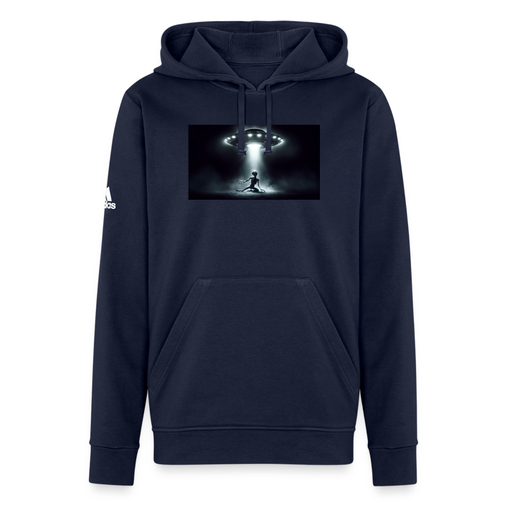 UFO and Alien Adidas Unisex Hoodie - french navy