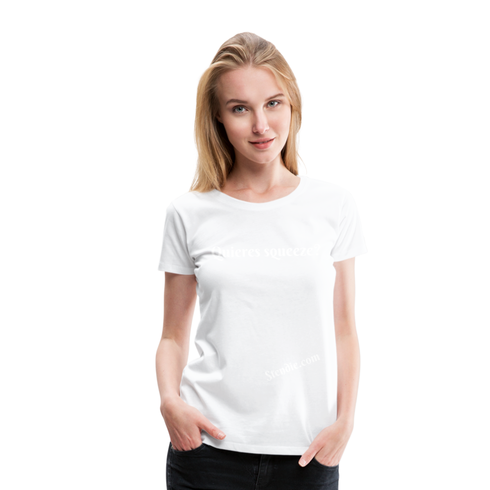 Thick Women’s Premium T-Shirt - white