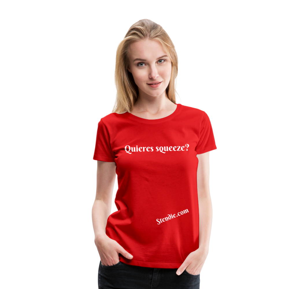 Thick Women’s Premium T-Shirt - red