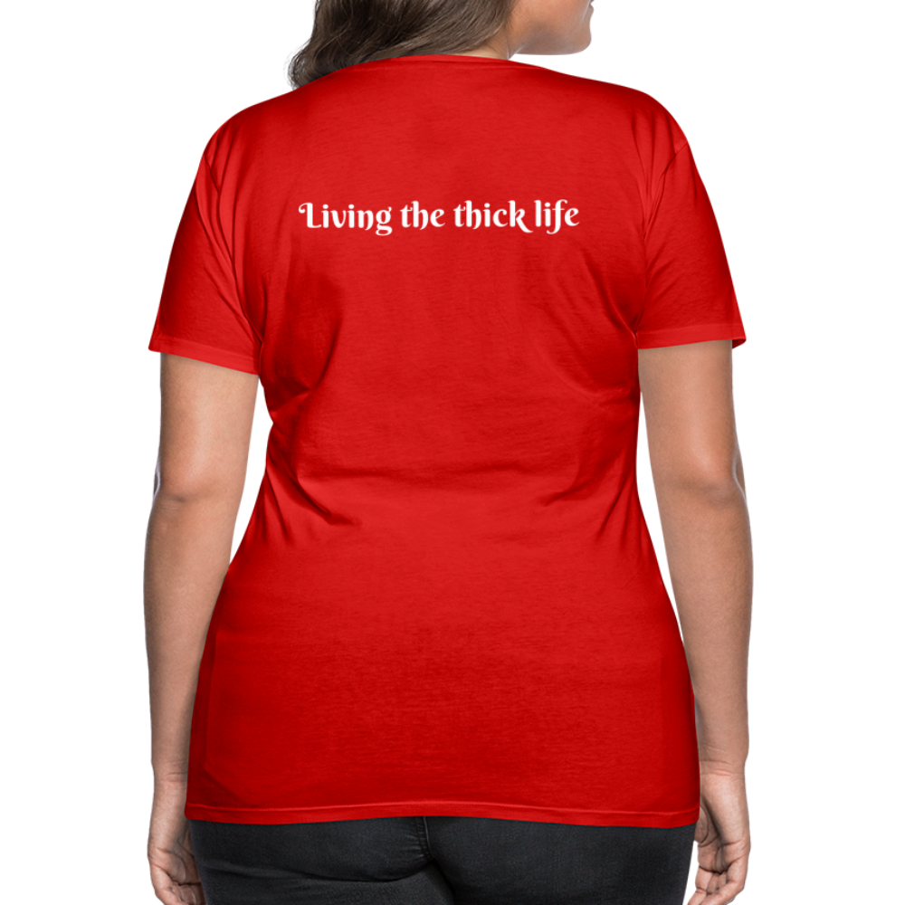 Thick Women’s Premium T-Shirt - red